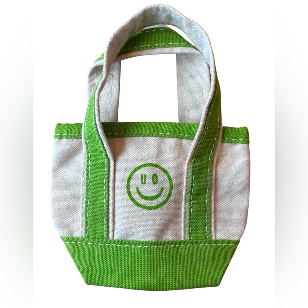 Urban Outfitters Micro Tote Green Canvas Bag